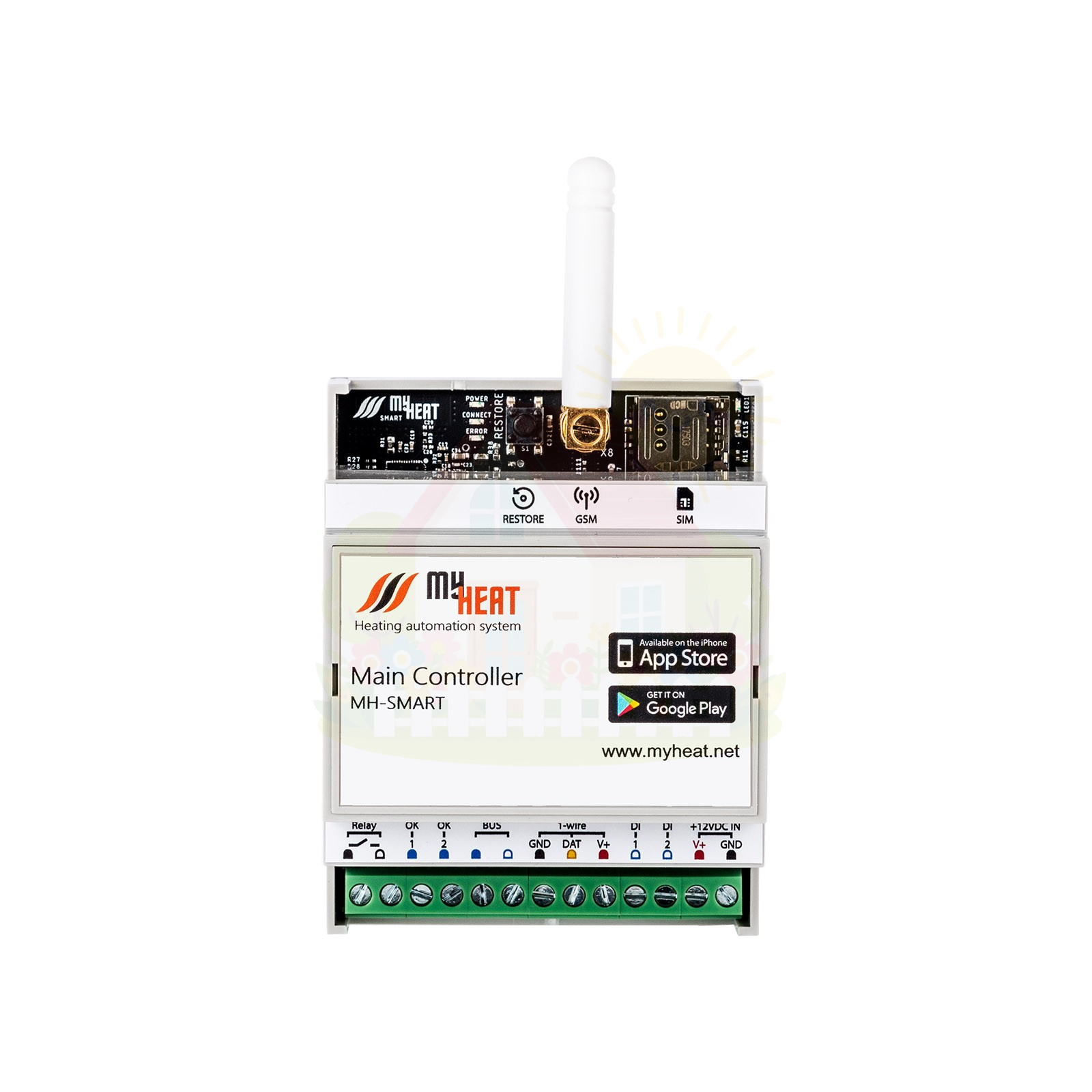 Инженерная сантехника Контроллер GSM MY HEAT SMART 2 — детальное фото