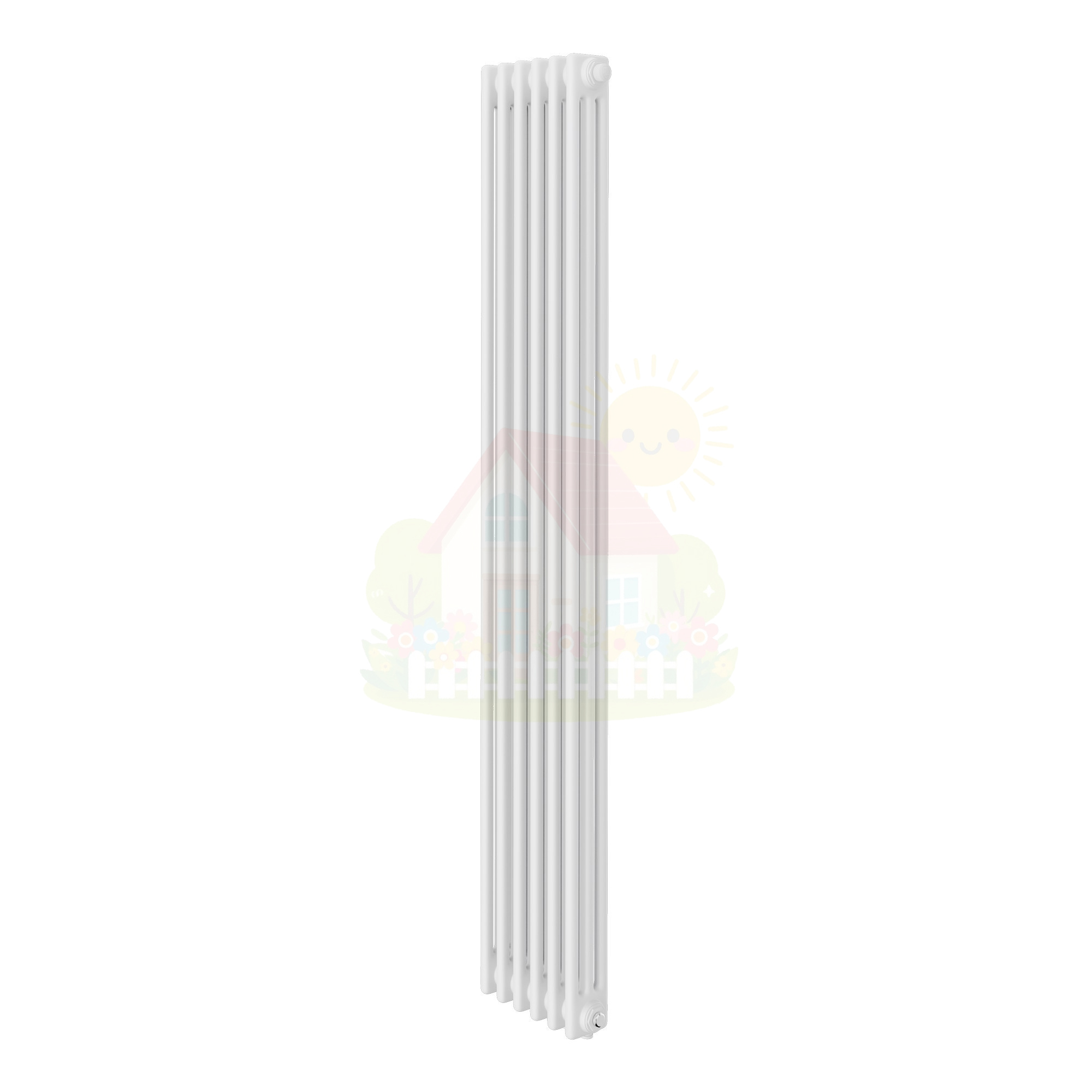 Инженерная сантехника Дизайн радиатор стальной трубчатый Royal Thermo Insignia VC3180 8 секций — детальное фото
