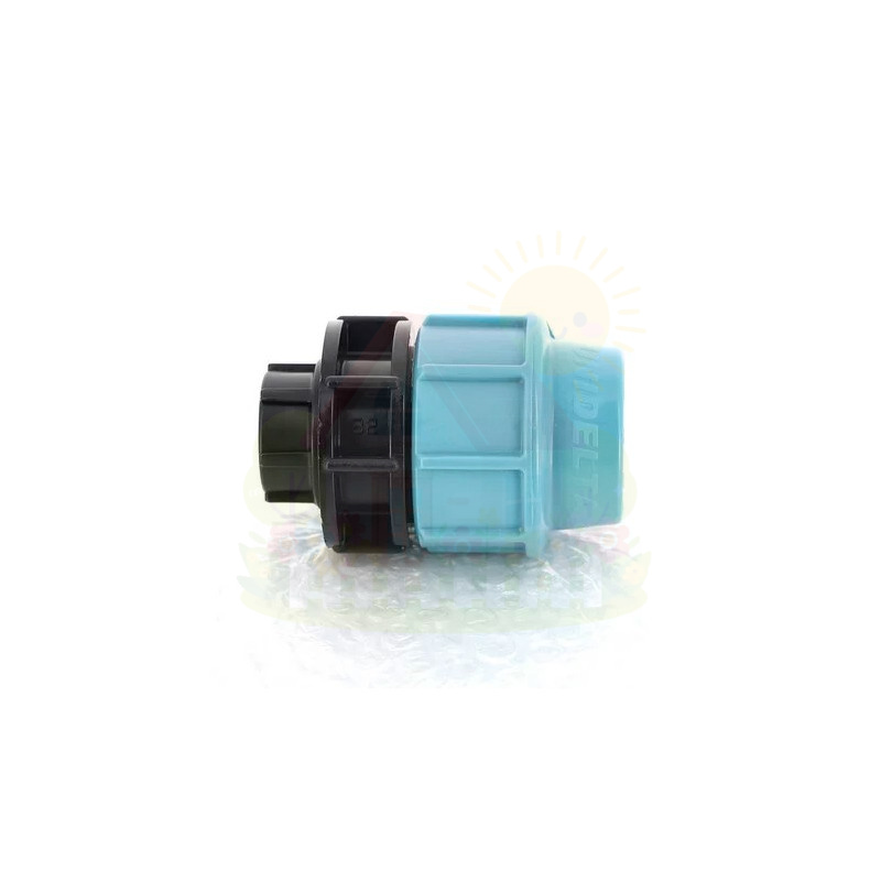 Инженерная сантехника Муфта Unidelta 32x1/2" с внутренней резьбой для труб ПНД — детальное фото