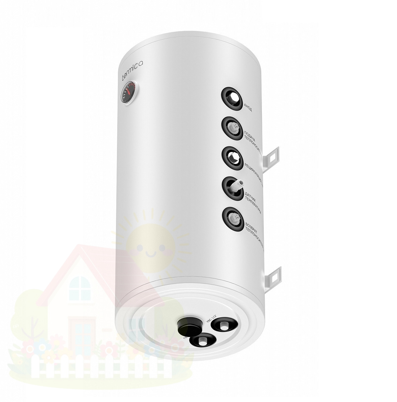 Купить Бойлер косвенного нагрева настенный Termica AMET 150W INOX — фото товара в каталоге