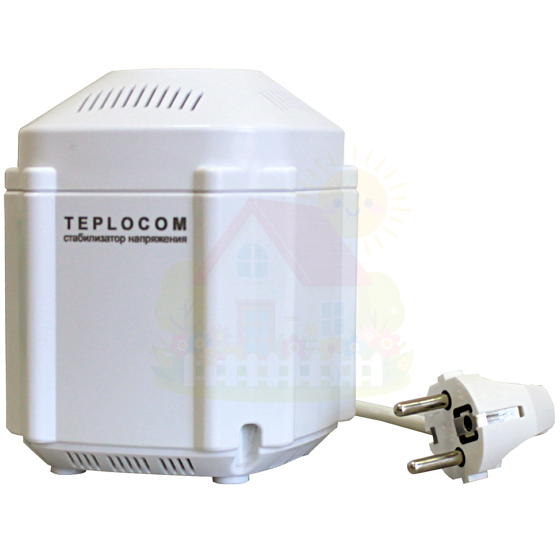 Инженерная сантехника Стабилизатор напряжения для котла TEPLOCOM ST-222/500 — детальное фото