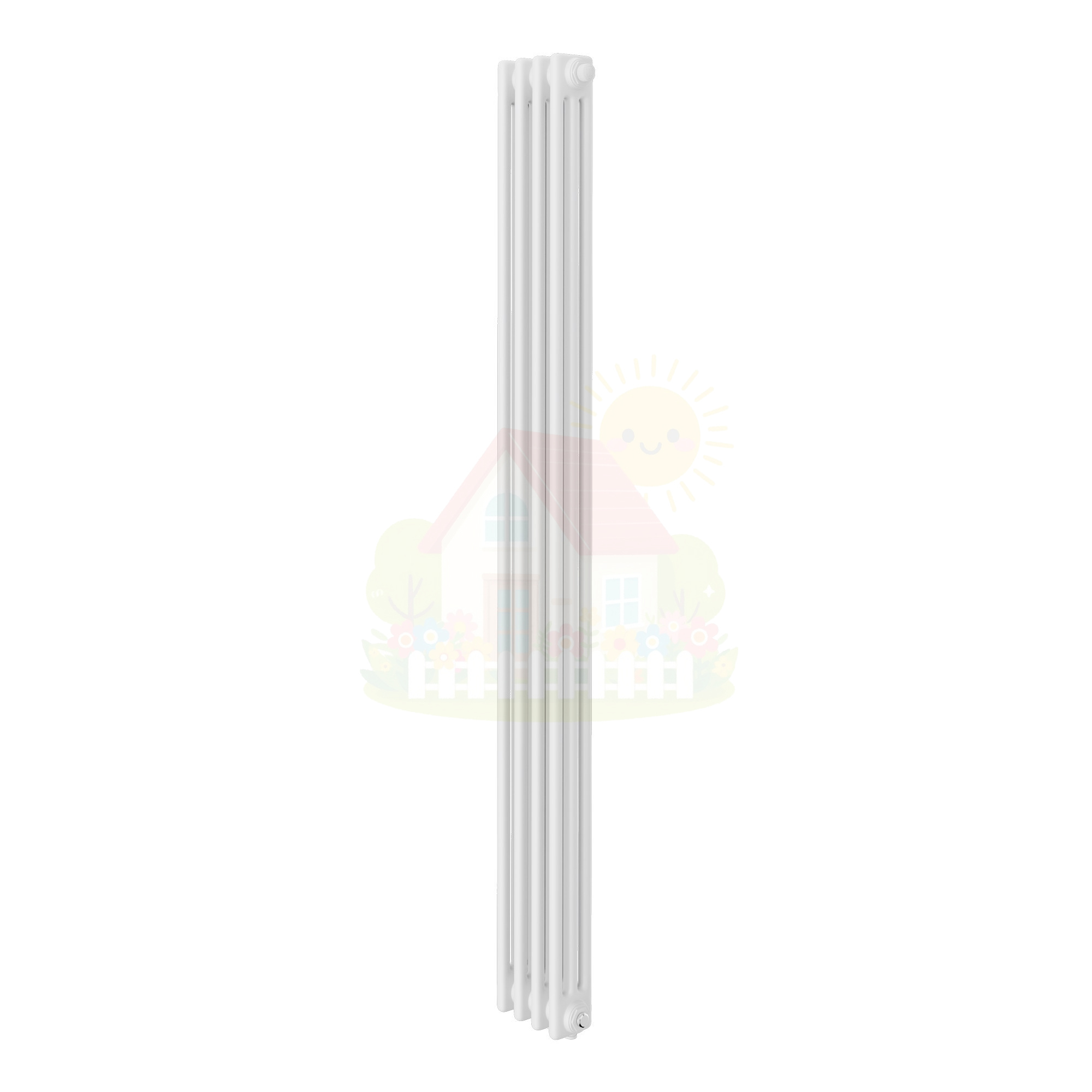 Инженерная сантехника Дизайн радиатор стальной трубчатый Royal Thermo Insignia VC3180 4 секции — детальное фото
