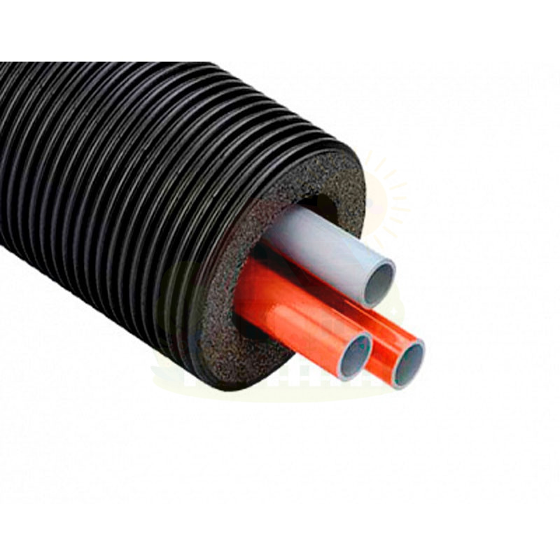 Инженерная сантехника Теплотрасса трёхтрубная Thermaflex Flexalen 1000+ FV+R160A3/32 — детальное фото