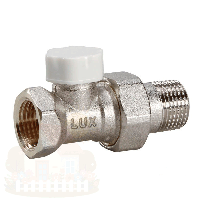 Купить Клапан Luxor easy DD 121 1/2' линейный запорный на обратную подводку арт.11262100 — фото товара в каталоге