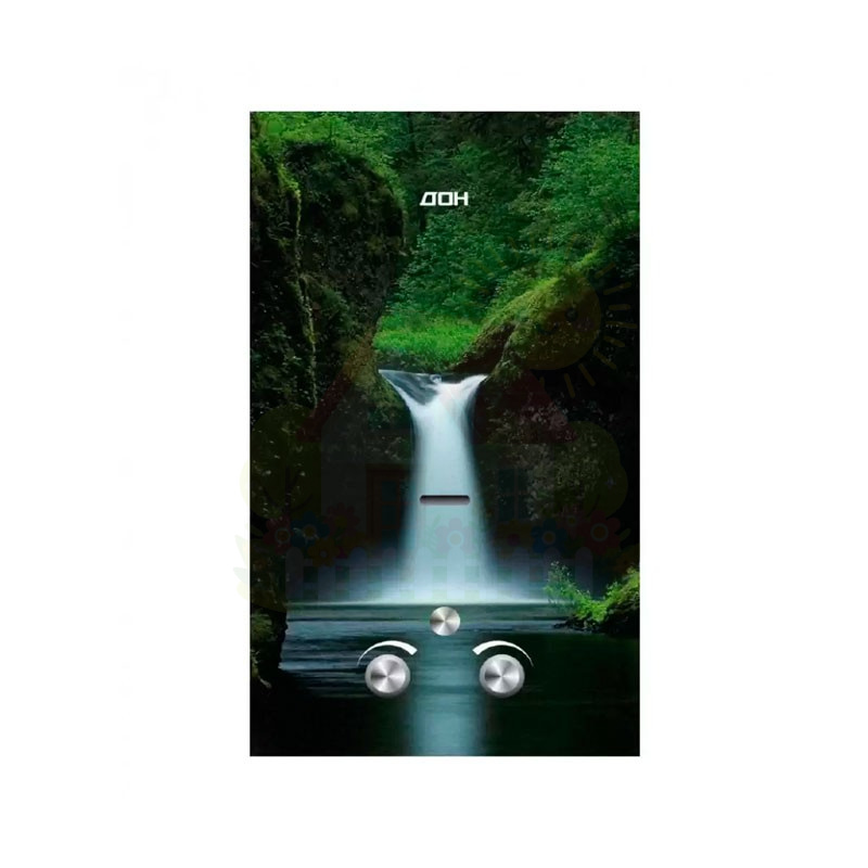 Инженерная сантехника Газовая колонка Дон JSD-20 EGFT waterfall (стекло) — детальное фото