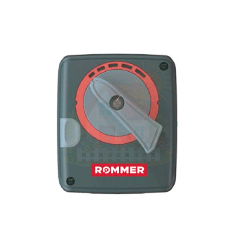 Инженерная сантехника Сервопривод Rommer 24V c регулировкой по сигналу 0-10V 60s 120s/90° — детальное фото