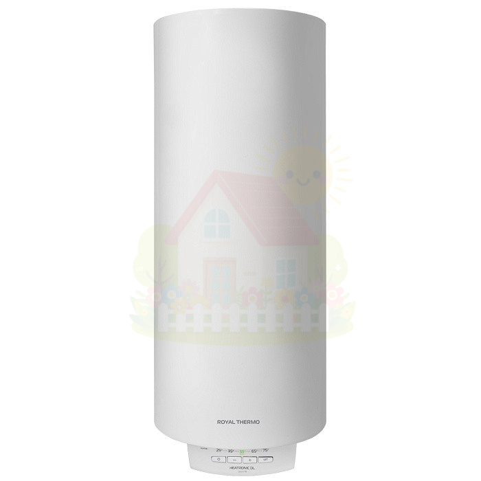 Инженерная сантехника Электрический водонагреватель Royal Thermo RWH 80 Heatronic Slim DryHeat — детальное фото