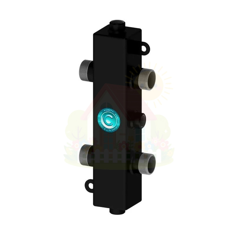 Инженерная сантехника Гидрострелка стальная Север-60 1 контур (арт.1925001) — детальное фото