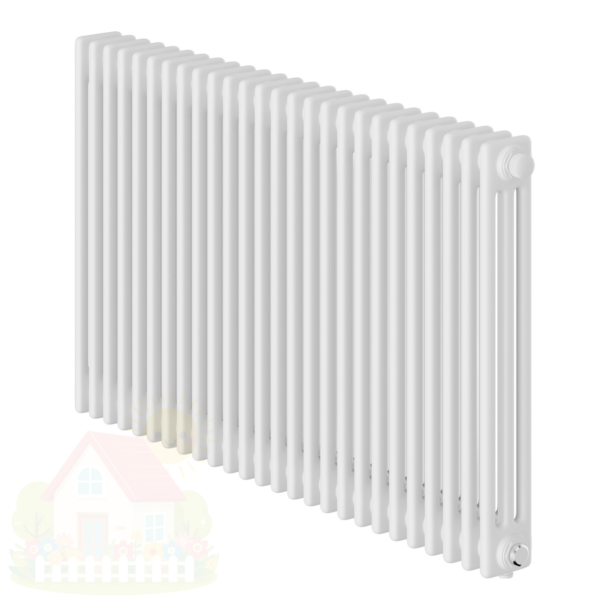 Купить Дизайн радиатор стальной трубчатый Royal Thermo Insignia VC3050 30 секций — фото товара в каталоге