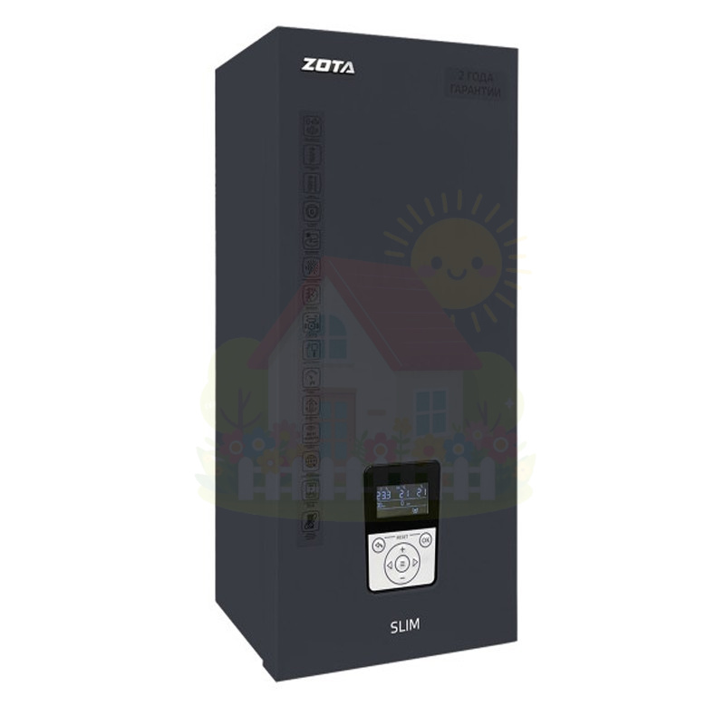 Инженерная сантехника Котел электрический ZOTA 6 MK-X Slim Grey — детальное фото