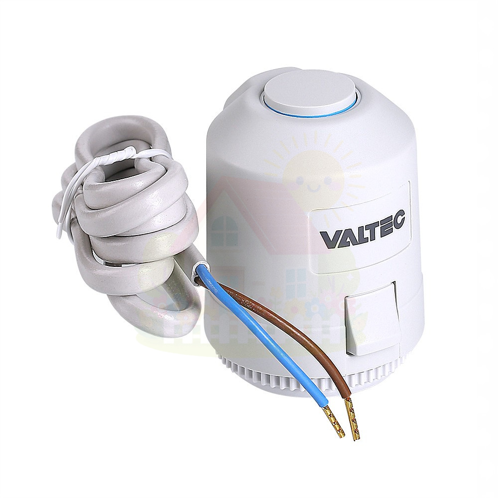 Инженерная сантехника Электротермический нормально открытый сервопривод Valtec VT.TE3043.A.220 — детальное фото