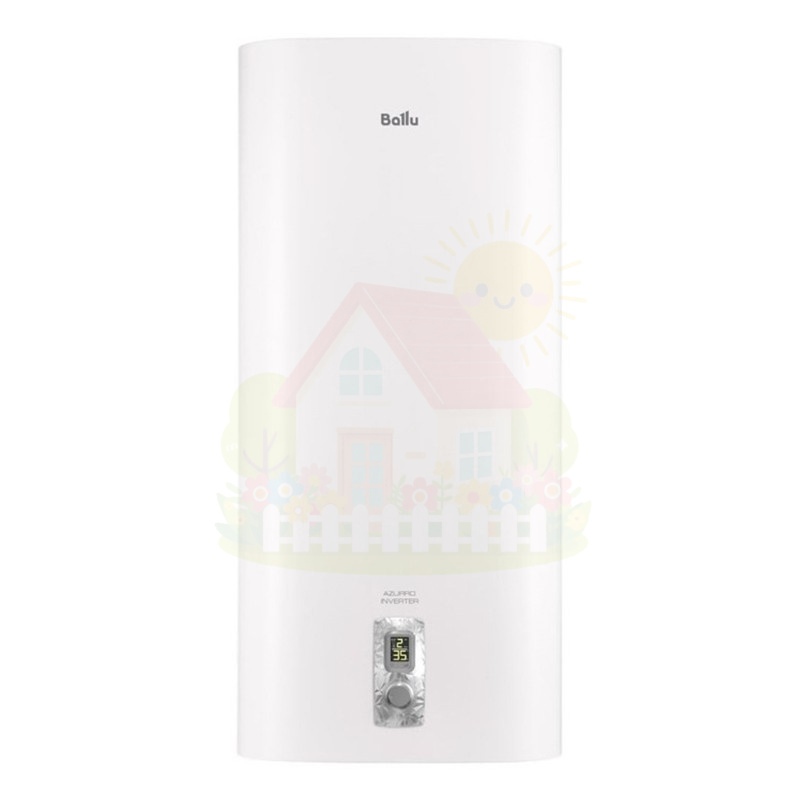 Инженерная сантехника Электрический водонагреватель Ballu BWH/S 100 Azurro Inverter — детальное фото
