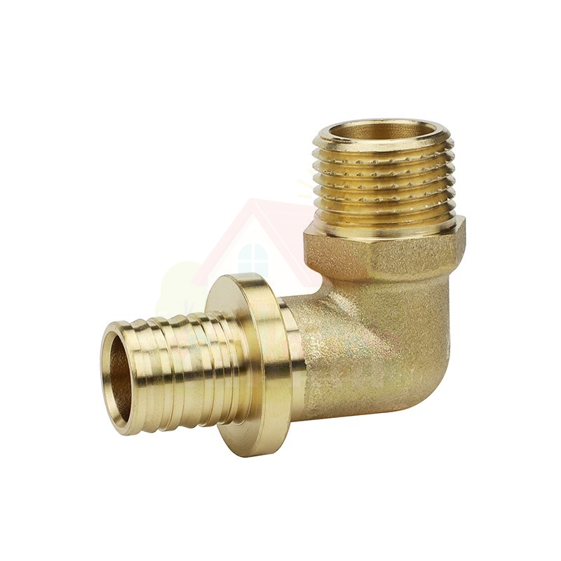 Инженерная сантехника Угол 90° Varmega Slide-fit с НР резьбой 20х1/2"мм — детальное фото