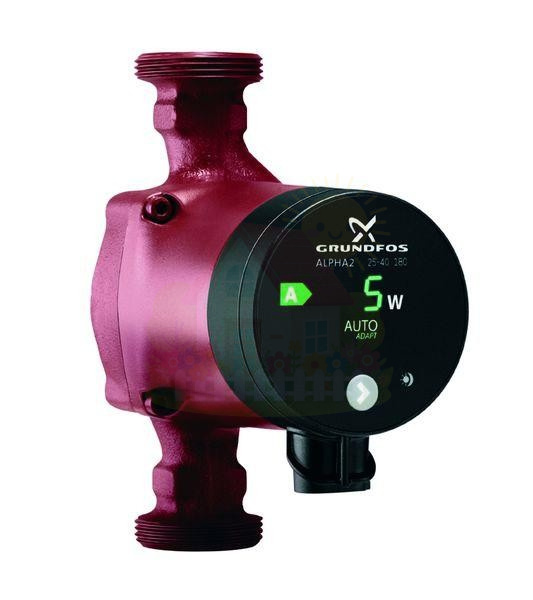 Инженерная сантехника Насос циркуляционный GRUNDFOS ALPHA2 L 25-60 130 — детальное фото