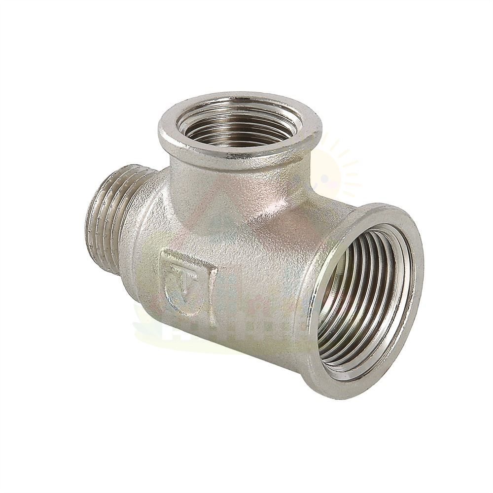 Инженерная сантехника Тройник с переходом на НР резьбу Valtec 3/4"x1/2"x1/2" мм арт.VTr.134.RN.050404 — детальное фото
