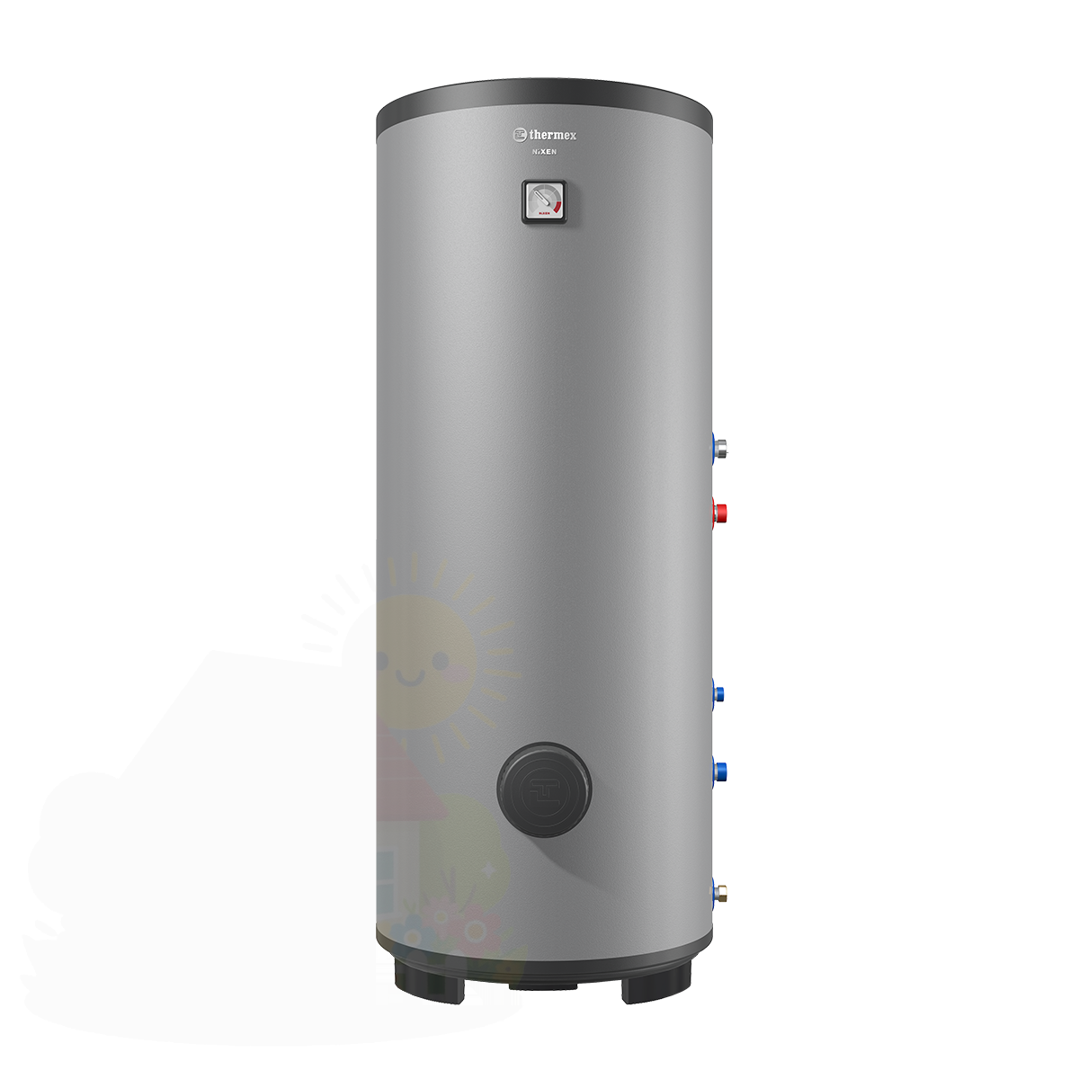 Купить Бойлер косвенного нагрева из нержавейки Thermex Nixen 200 F (Combi) — фото товара в каталоге