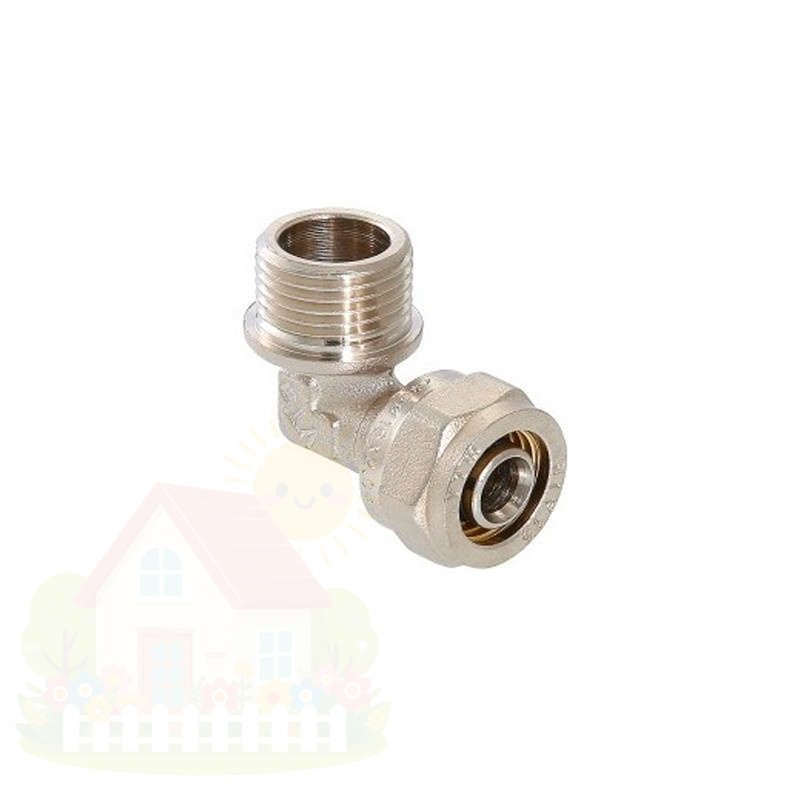 Купить Угольник обжимной с наружной резьбой 20 x 3/4" Valtec (АРТ.VTM.353.N.002005) — фото товара в каталоге