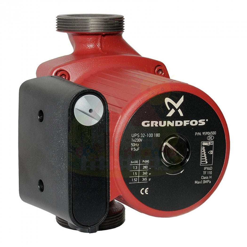 Инженерная сантехника Насос циркуляционный GRUNDFOS UPS 32-100 180 — детальное фото