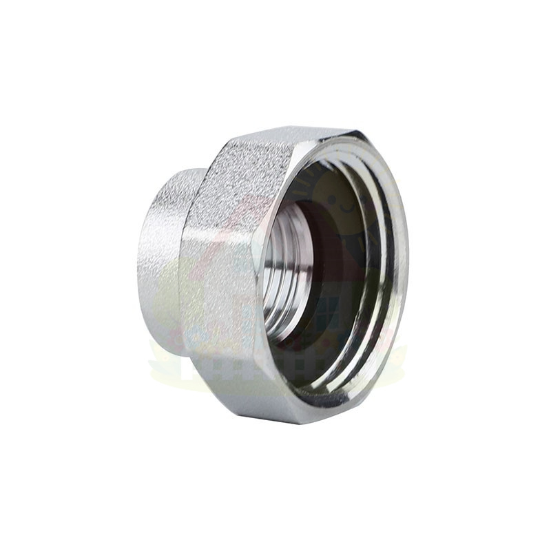 Инженерная сантехника Переходник для коллектора Varmega 3/4"х1/2" с ВР-ВР резьбой хромированный — детальное фото