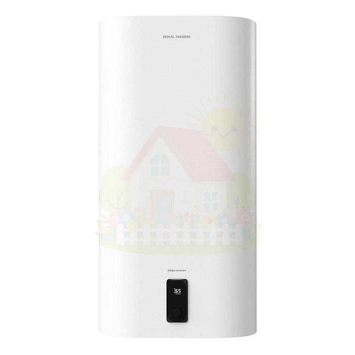 Инженерная сантехника Электрический водонагреватель Royal Thermo RWH 100 Major Inverter White — детальное фото