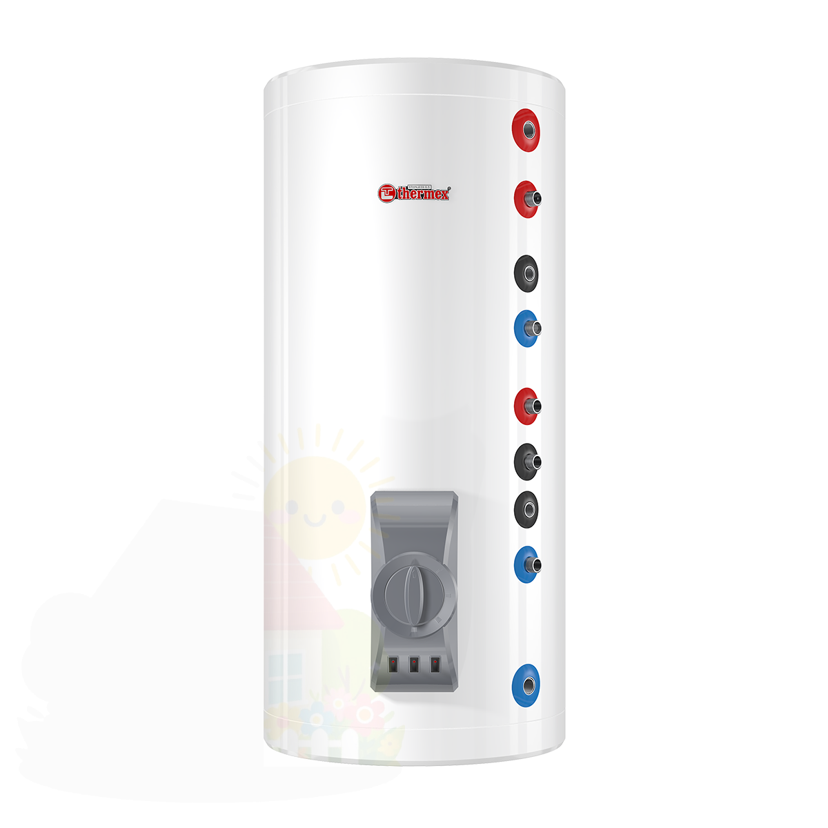 Купить Бойлер косвенного нагрева Thermex IRP 200 V (combi) PRO — фото товара в каталоге
