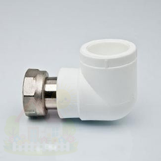 Купить Угольник с накидной гайкой Tebo D32 х 1.1/4" — фото товара в каталоге