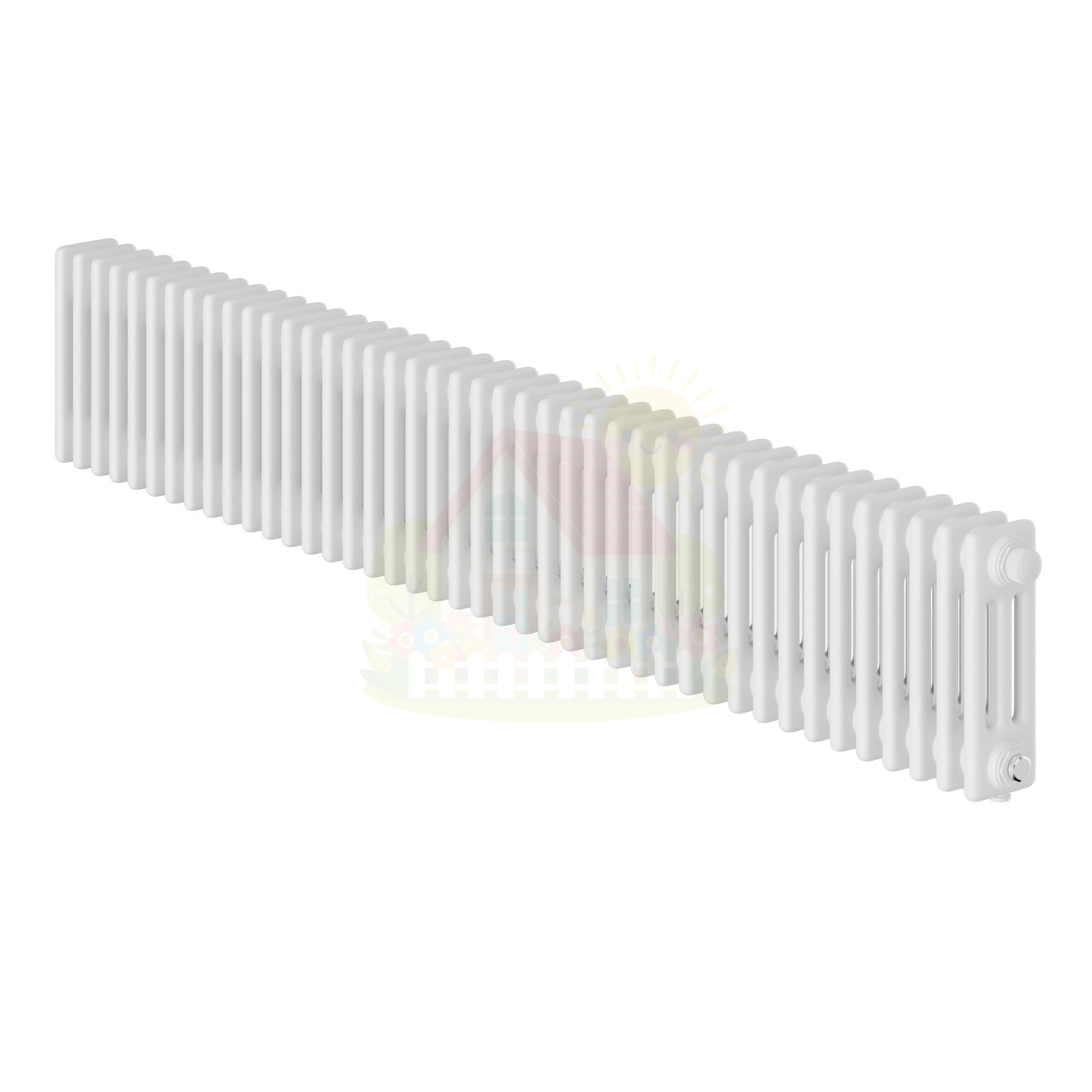 Инженерная сантехника Дизайн радиатор стальной трубчатый Royal Thermo Insignia VC3030 42 секции — детальное фото