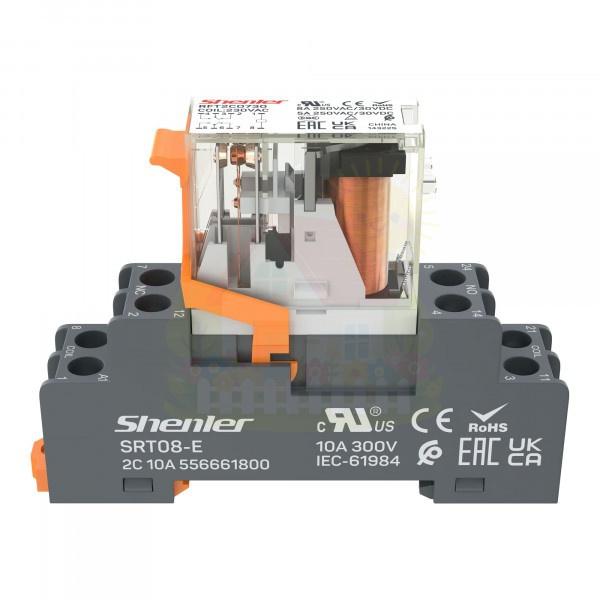 Инженерная сантехника Промежуточное реле Ectocontrol Shenler RFT2CO730+SRT08-E — детальное фото