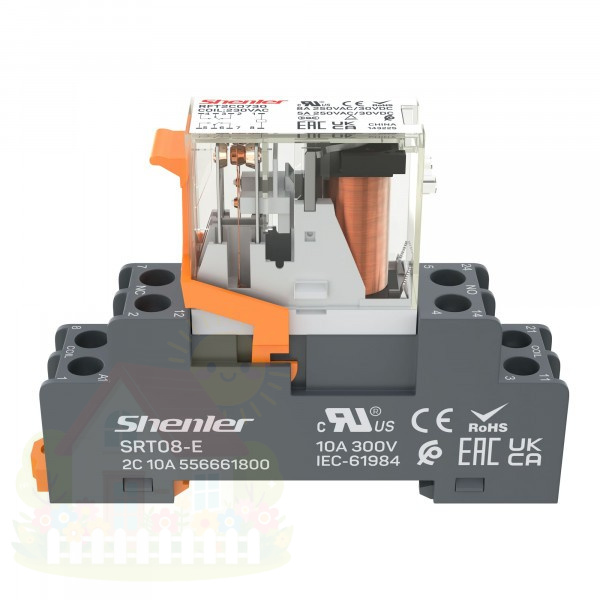 Купить Промежуточное реле Ectocontrol Shenler RFT2CO730+SRT08-E — фото товара в каталоге