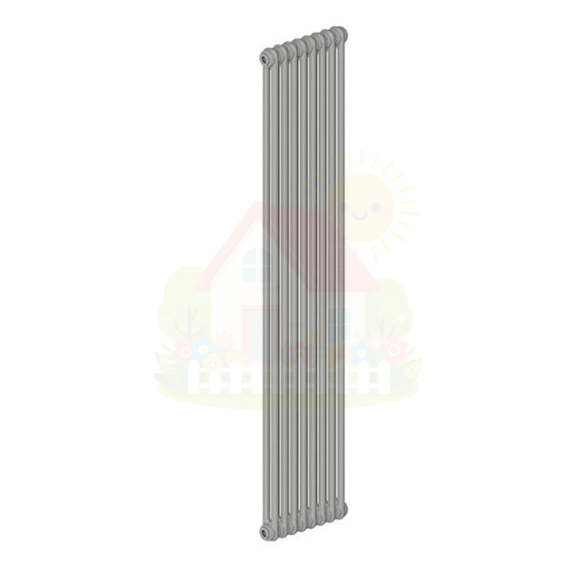 Инженерная сантехника Радиатор трубчатый IRSAP Tesi 21800 8 секций №30 3/4" цвет серый манхэттен — детальное фото
