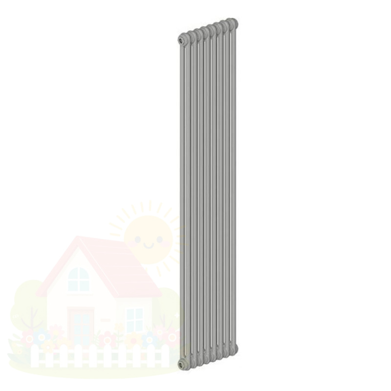 Купить Радиатор трубчатый IRSAP Tesi 21800 6 секций №30 3/4" цвет серый манхэттен — фото товара в каталоге