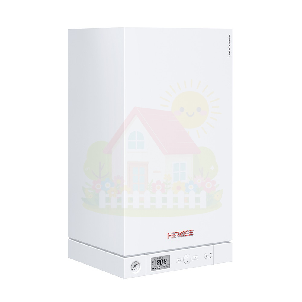 Инженерная сантехника Настенный газовый котел Hermes (Viessmann) Legacy 100-W A1HB 24 кВт одноконтурный — детальное фото