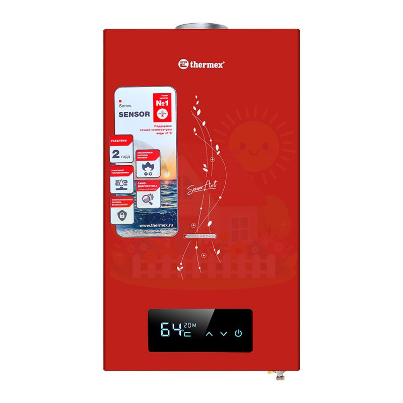 Инженерная сантехника Газовая колонка Thermex Sensor S 20 MD — детальное фото