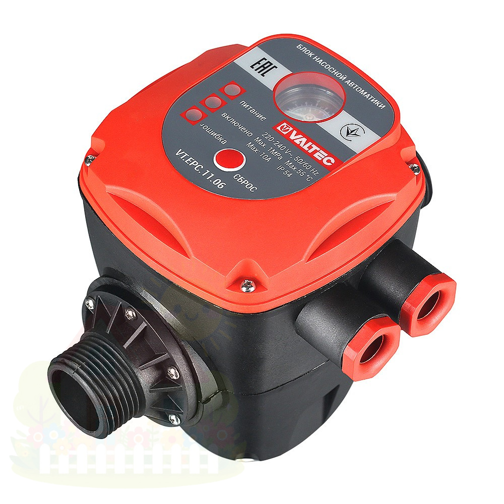 Купить Блок насосной автоматики (Пресс-контроль) Valtec VT.EPC.11.06 (1.5-3 бар) 1" — фото товара в каталоге