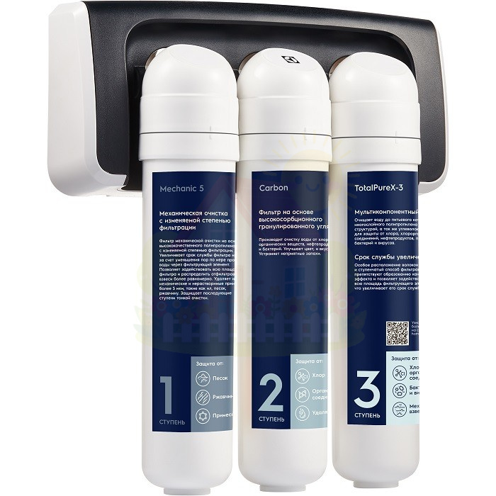Инженерная сантехника Фильтр для очистки воды Electrolux iStream TotalPure X-3 PF — детальное фото