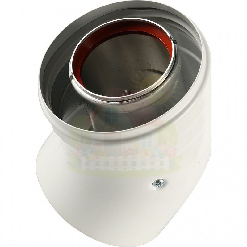 Инженерная сантехника Коаксиальный отвод Baxi 45 , диам. 60/100 мм(арт. KHG71410161) — детальное фото