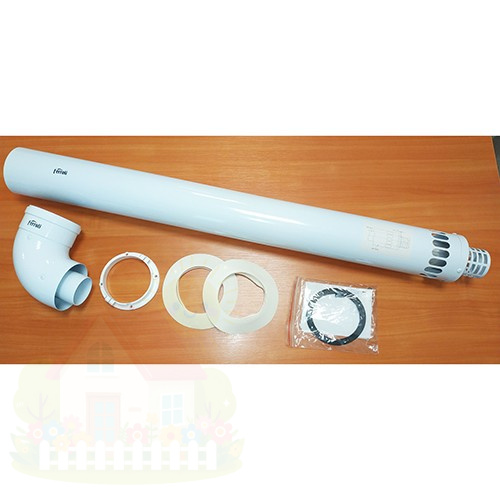 Купить Комплект дымохода коаксиальный для Ferroli D60/100 арт. 90160540 — фото товара в каталоге