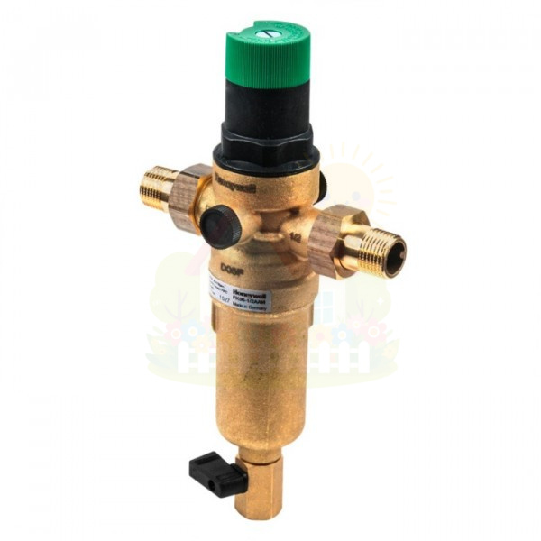 Инженерная сантехника Фильтр для горячей воды с редуктором Honeywell FK06-1"AAM — детальное фото