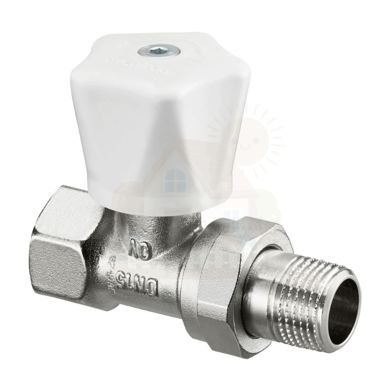 Инженерная сантехника Кран для радиатора ручной прямой OVENTROP HR 1/2" арт.1190604 — детальное фото