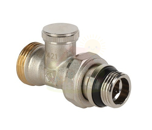 Инженерная сантехника Клапан настроечный прямой MVI 1/2" резьба наружная/наружная под евроконус — детальное фото