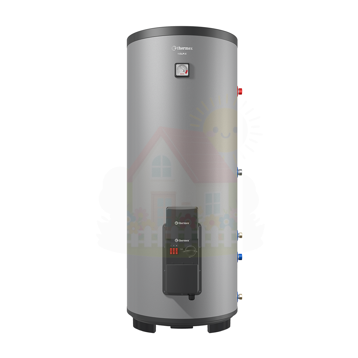 Инженерная сантехника Накопительный водонагреватель напольный THERMEX Kelpie 200 F — детальное фото
