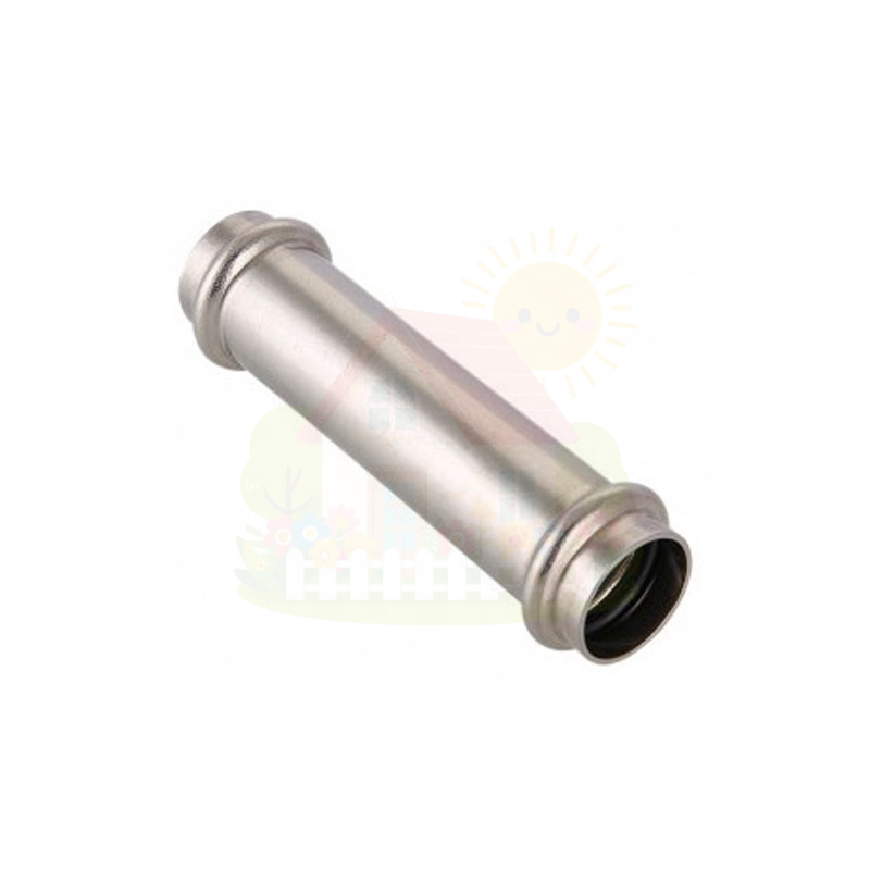 Инженерная сантехника Муфта надвижная Valtec VT.INOX-PRESS 54x54мм из нержавейки (арт.VTi.904.I.005454) — детальное фото