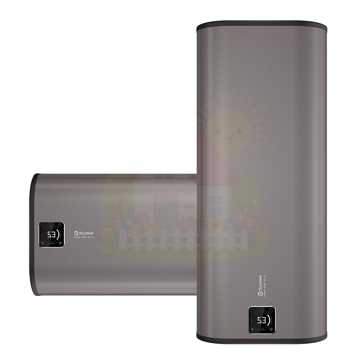 Инженерная сантехника Накопительный водонагреватель Thermex Fora Pro Wi-Fi 100 — детальное фото