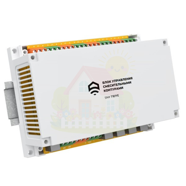 Инженерная сантехника Блок управления контурами Ectocontrol RS-485 Modbus ES-CMMX-04 — детальное фото