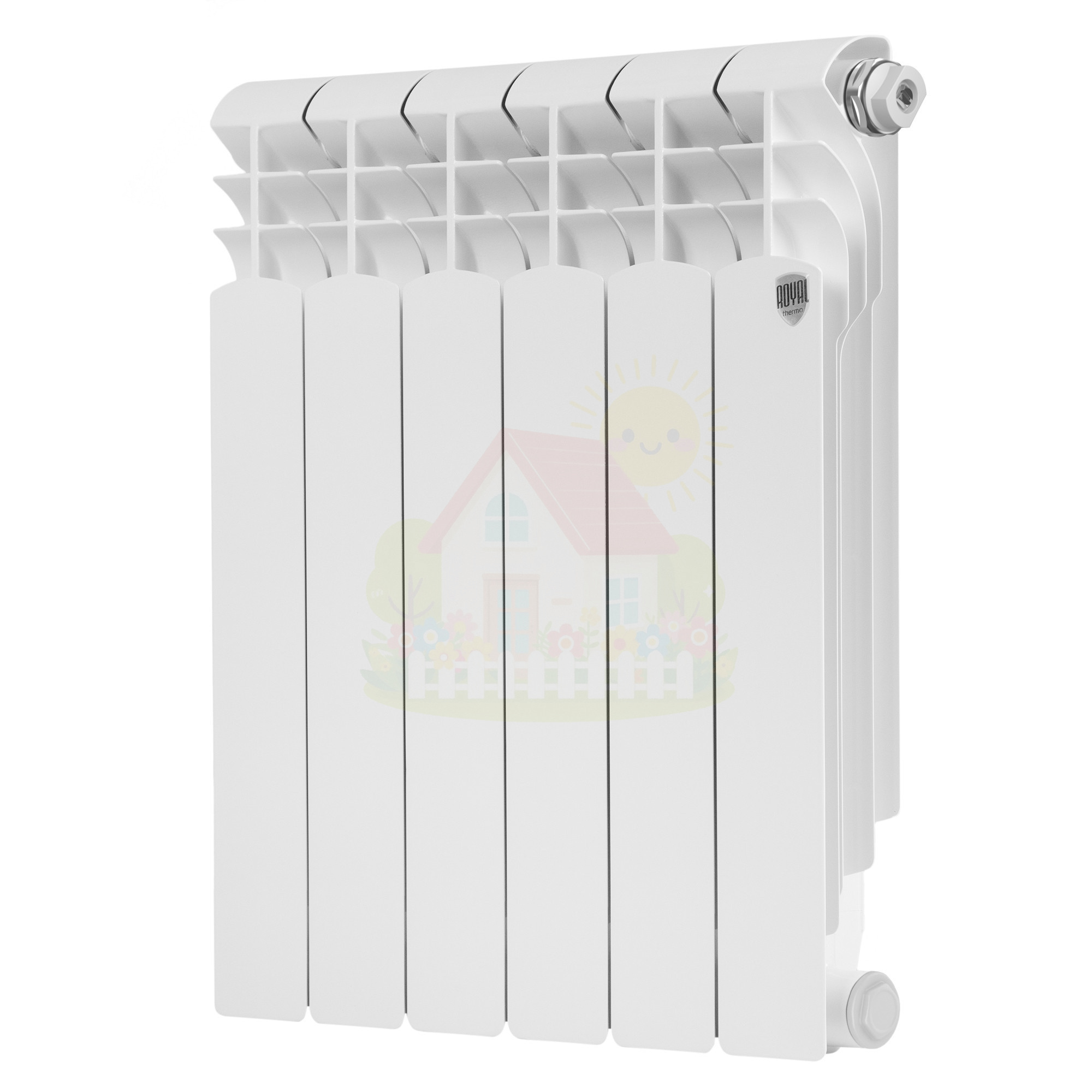 Инженерная сантехника Биметаллический радиатор Royal Thermo Monoblock B 2.0 500 (6 секций) — детальное фото