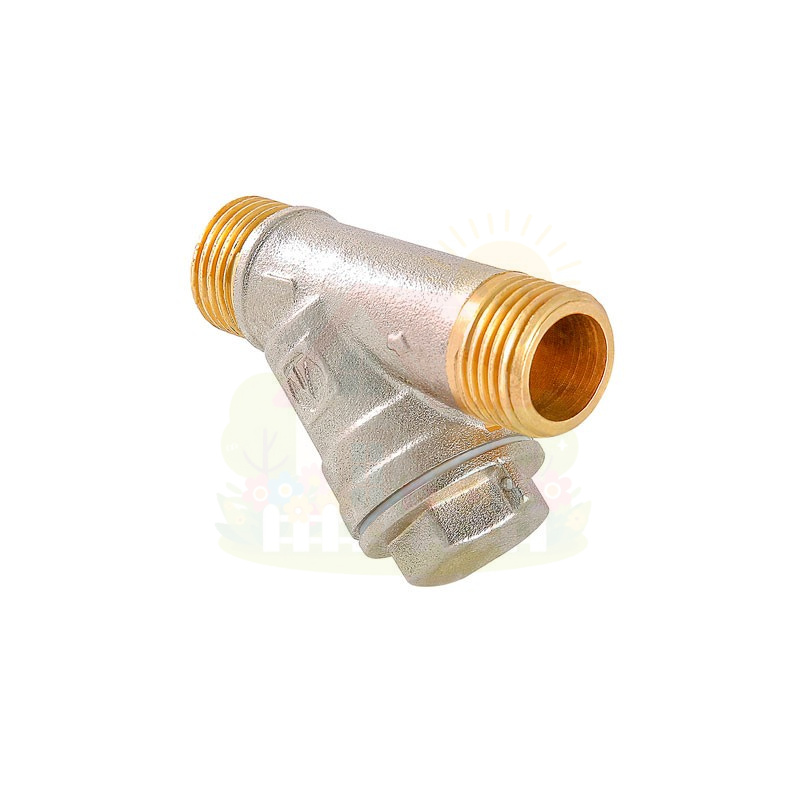 Инженерная сантехника Фильтр Valtec механической очистки косой 1/2" арт.VT.190.N.04 — детальное фото