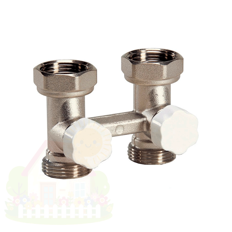 Купить Блок Luxor M 176 3/4'' (евроконус) для двухтрубной системы прямой арт.13472700 — фото товара в каталоге
