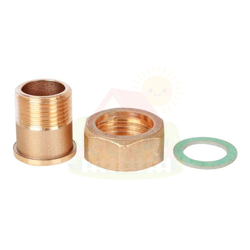 Инженерная сантехника Штуцер с накидной гайкой Stout SVM-0071-002025 3/4"x1" — детальное фото