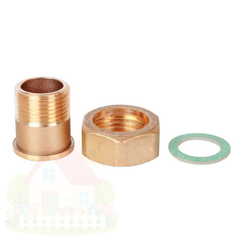 Купить Штуцер с накидной гайкой Stout SVM-0071-002025 3/4"x1" — фото товара в каталоге