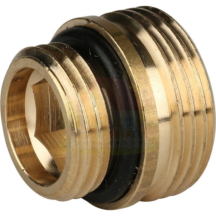 Инженерная сантехника Переходник SFT-0049-000002 с O-RING для подключения к радиатору 1/2" х 3/4" — детальное фото